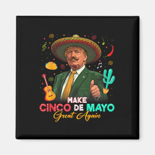 Imán Haz De Nuevo Grande El Cinco De Mayo Sombrero Taco
