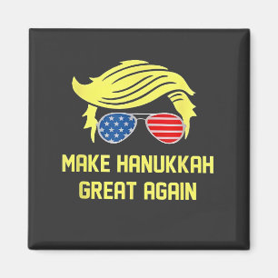 Imán Haz de nuevo grande Hanukkah Trump judío