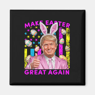 Imán Haz de nuevo grande la Pascua Funny Trump Bunny Sp