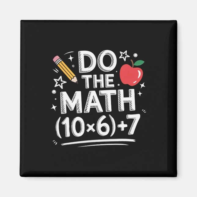 Imán Haz Las Matemáticas Meme Pemdas Profesor Primaria  (Frente)