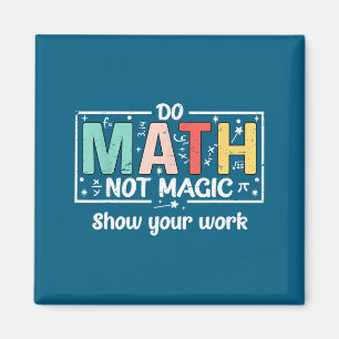 Imán Haz Matemáticas Divertidas No Matemáticas Mágicas