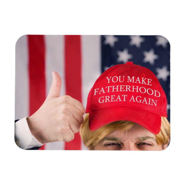 Imán Haz que la paternidad sea grande otra vez Trump (Horizontal)