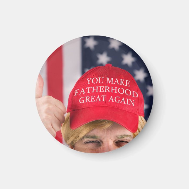 Imán Haz que la paternidad sea grande otra vez Trump (Frente)