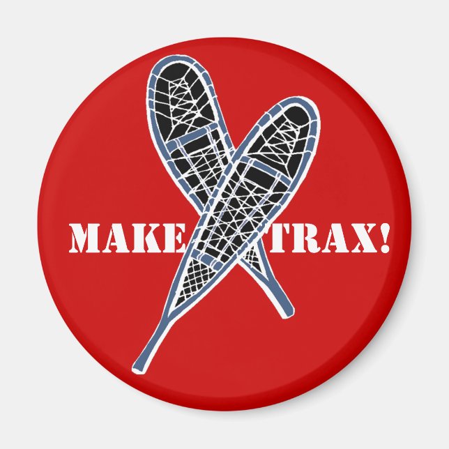 Imán ¡Haz Trax! ¡raqueta de nieve, Promo Magnet se ha c (Frente)