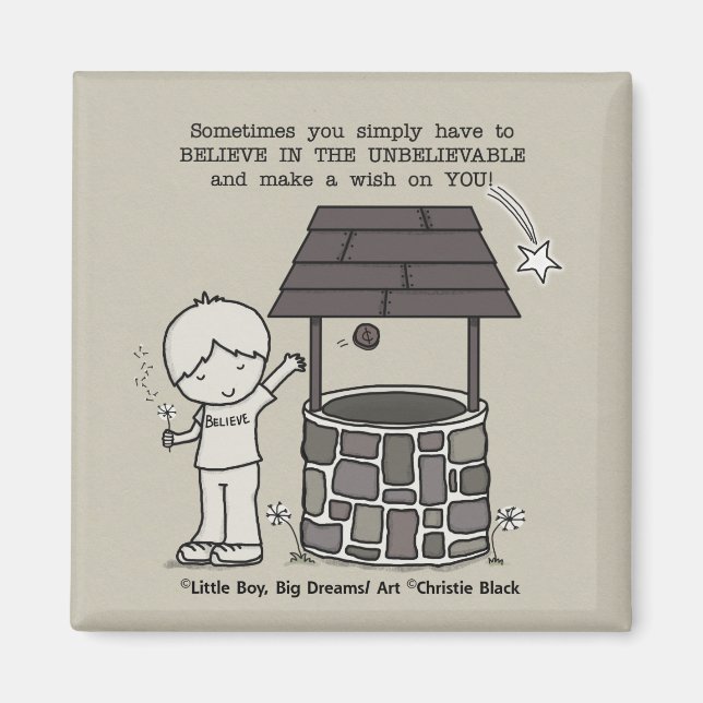 Imán ¡Haz un deseo contigo! (Frente)