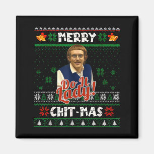 Imán Hazlo Divertido Chit-mas Navidad Meme
