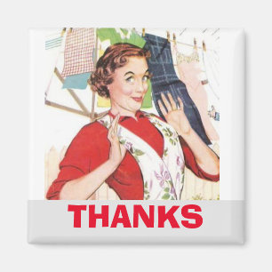 Imán Hazte en casa, lava ropa