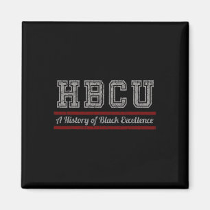 Imán Hbcu Mes De La Historia Negra Y Excelencia Negra