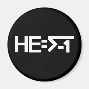 Imán HE=√-1 (ÉL es imaginario) [ÉL = la raíz cuadr