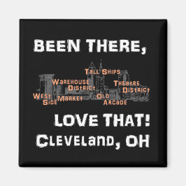 Imán ¡He Estado Ahí, Me Encanta! (en negro)