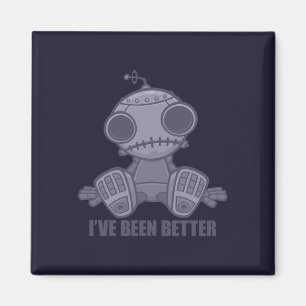 Imán He Estado Mejor Sad Robot Cartoon