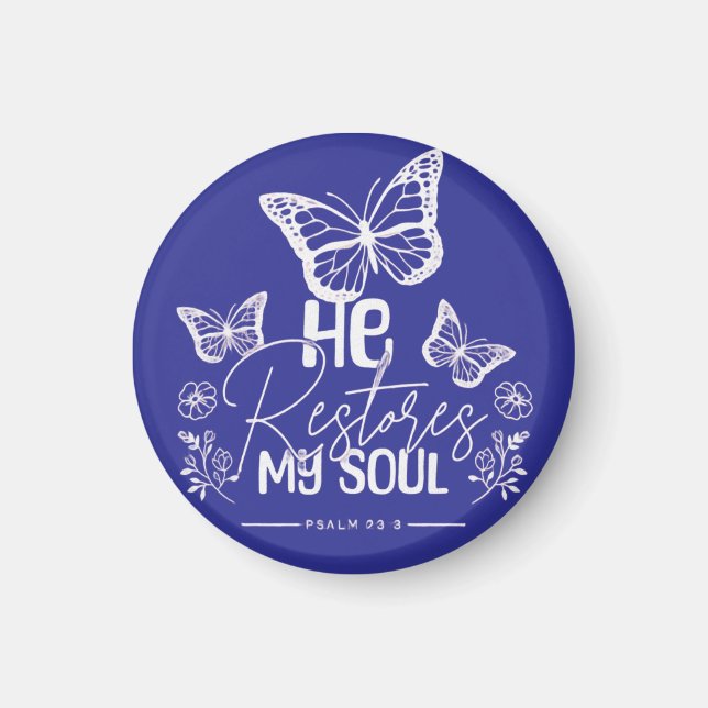 Imán He Restores My Soul (Frente)