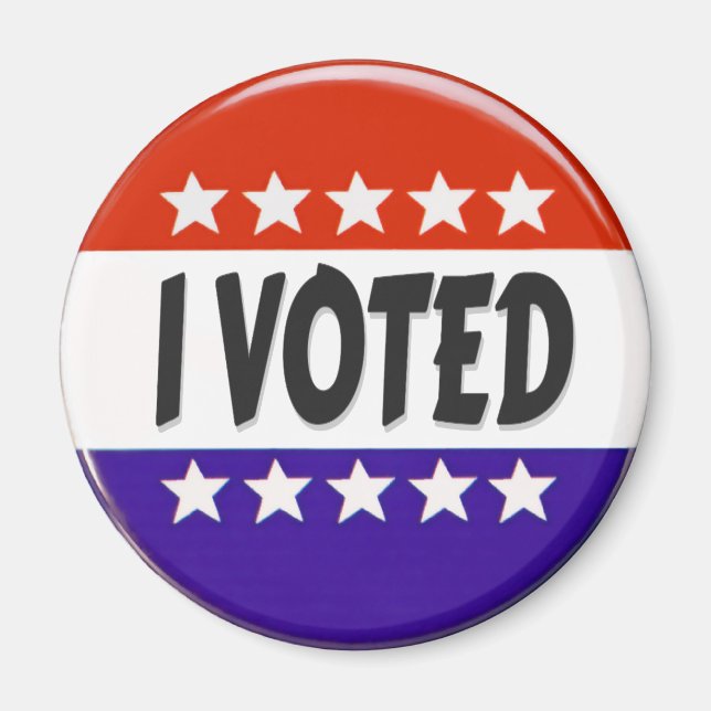 Imán He votado (Frente)