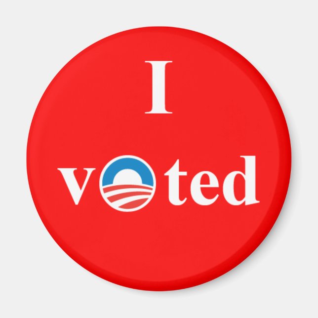 Imán He votado por Obama (Frente)