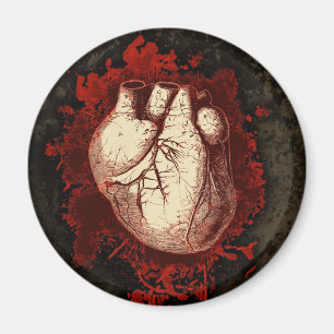 Imán Heart and Spatter