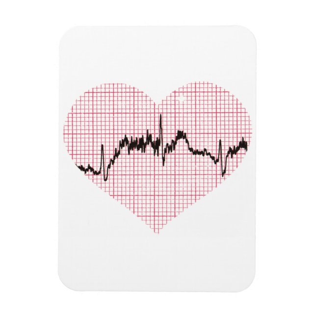 Imán Heart Beat VII (Vertical)