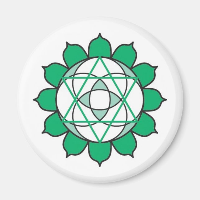 Imán Heart Chakra Magnet (Frente)