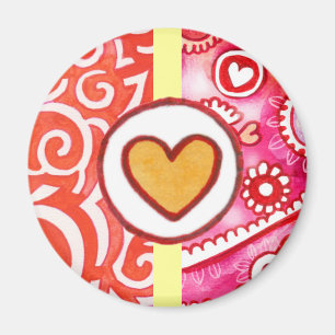 Imán Heart de princesa