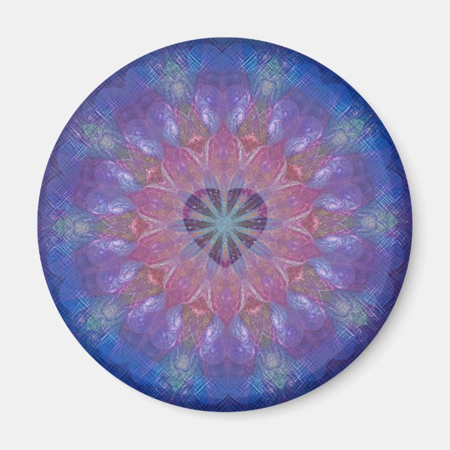 Imán Heart Mandala (Frente)