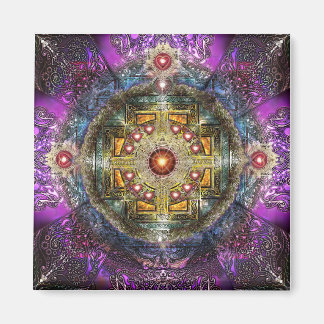 Imán Heart Mandala