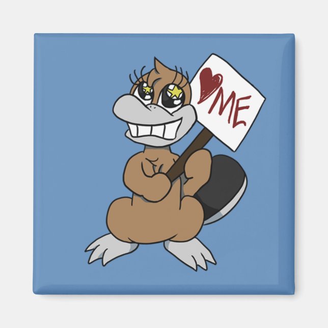 Imán Heart-Me Platypi Magnet (Frente)