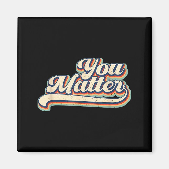 Imán Heart You Suicide Prevention Awareness Retro Vinta (Frente)