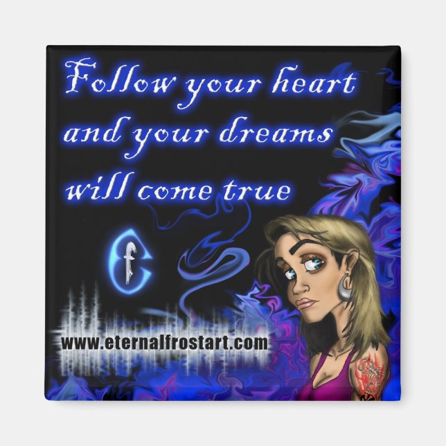 Imán HeartArt4 (Frente)