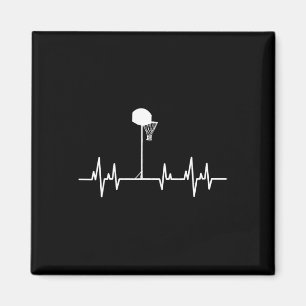 Imán Heartbeat de baloncesto 1