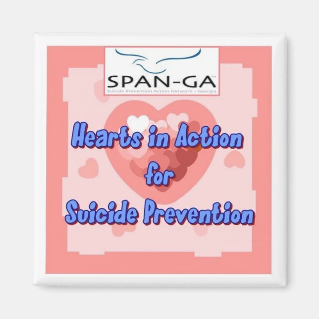 Imán Hearts in Action Magnet (Frente)