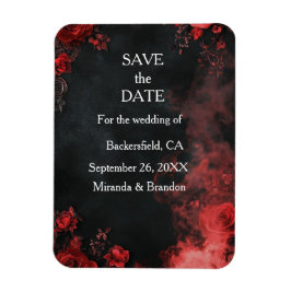 Imán Hearts in the sand destination beach wedding table