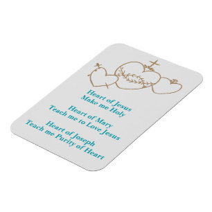 Imán Hearts Rosary Magnet