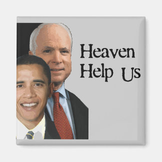 Imán Heaven Help US Magnet