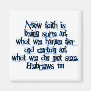 Imán Hebreos 11:1