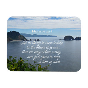 Imán Hebreos 4:16 Así que vengamos con audacia al