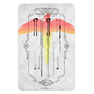 Imán Hechizo de Harry Potter   Infografía de la Varita 