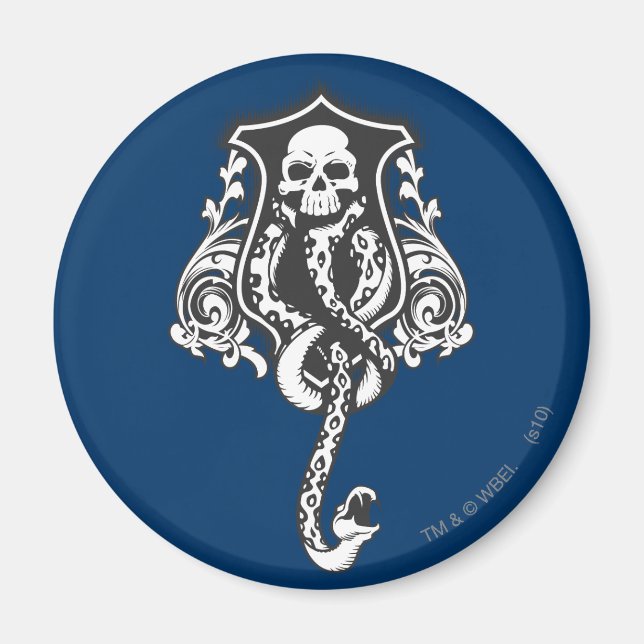 Imán Hechizo de Harry Potter | Marca Oscura (Frente)