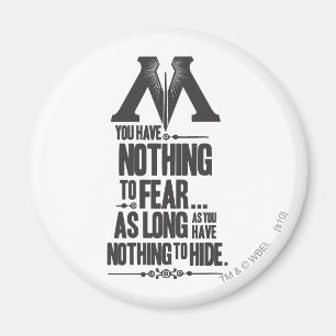 Imán Hechizo de Harry Potter   Propaganda del Ministeri