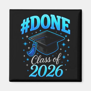Imán #hecho clase de 2026 - graduación de senior coquet