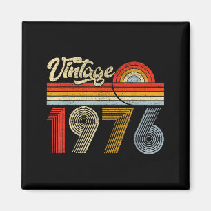 Imán Hecho en 1976 Antiguo de 50 Años Cumpleaños 50 Re