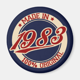Imán "Hecho en 1983"