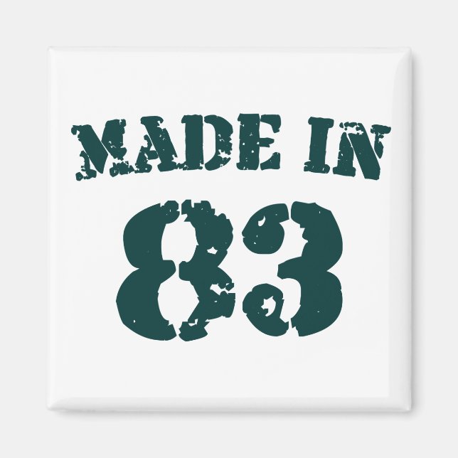 Imán Hecho En 1983 (Frente)