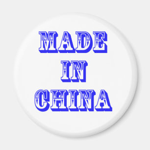 Imán hecho en China