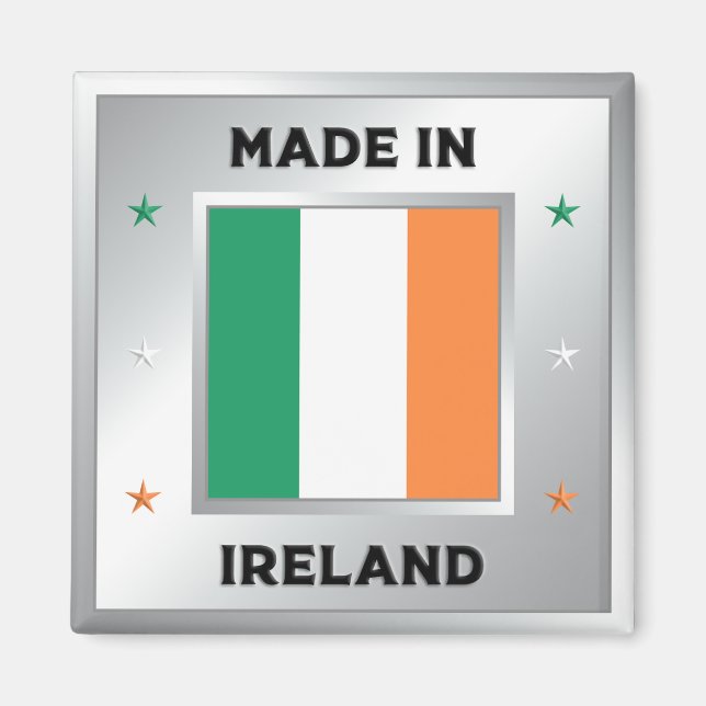 Imán Hecho En Irlanda (Frente)
