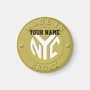 Imán Hecho En Nueva York Bronx