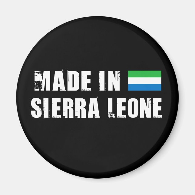 Imán Hecho en Sierra Leona (Frente)