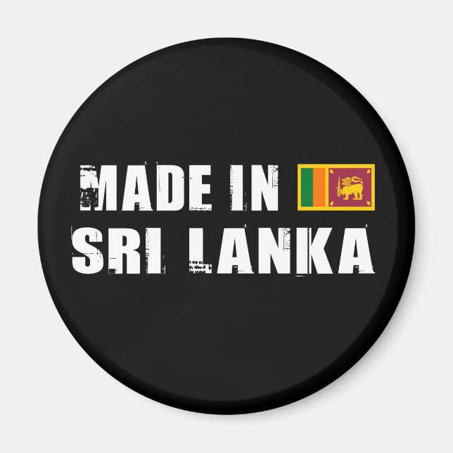 Imán Hecho en Sri Lanka (Frente)