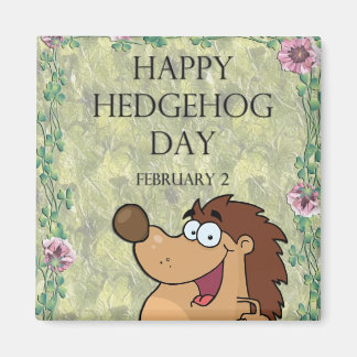 Imán Hedgehog Day 2 de febrero