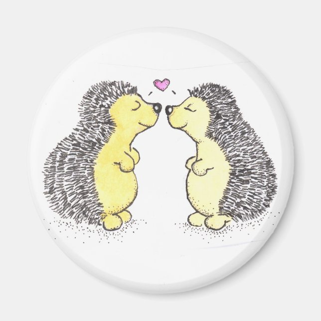 Imán Hedgehog Love (Frente)
