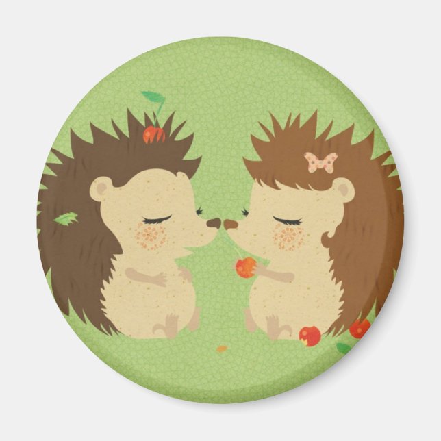 Imán Hedgehog Love Magnet (Frente)