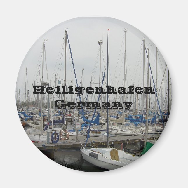 Imán Heiligenhafen Alemania (Frente)